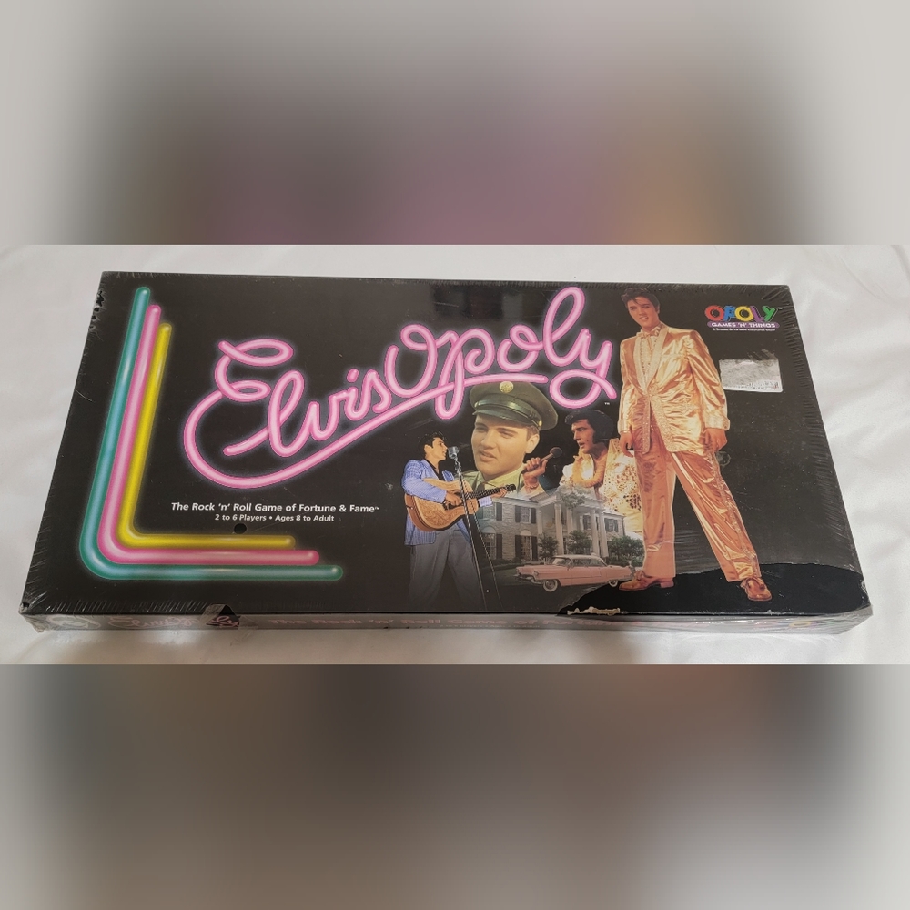 Elvis opoly game